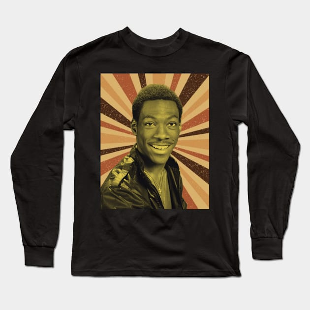 Retro Eddie Long Sleeve T-Shirt by Tiru Store 